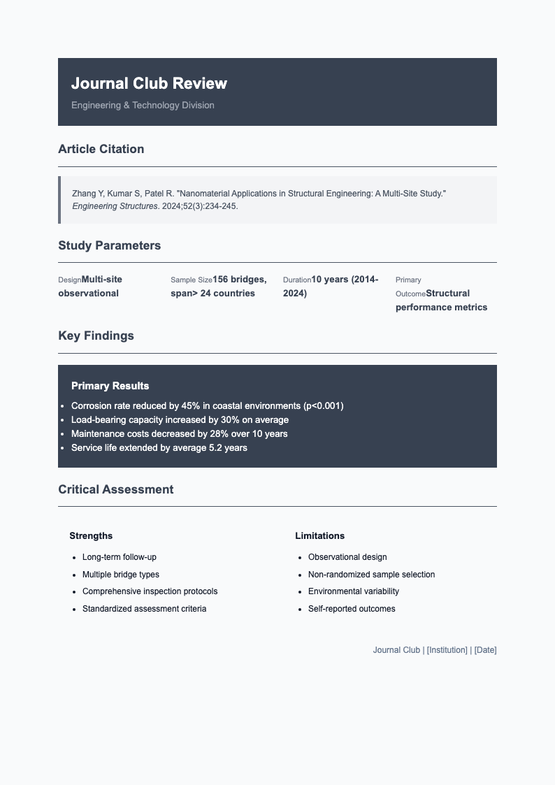 Steel gray journal club